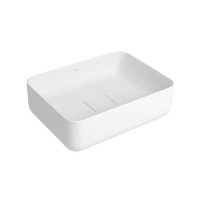 Cuba De Apoio Retangular Slim Branco Deca 40 cm