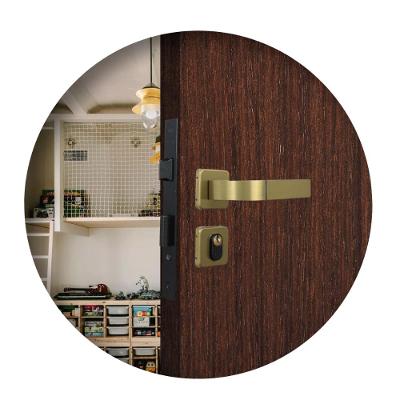 Fechadura Externa Roseta Módena Bronze Latonado MGM 40mm
