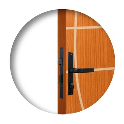 Fechadura Externa Serralheiro Alavanca Preto MGM 21mm