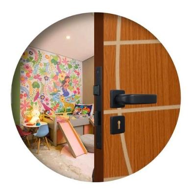 Fechadura Interna Roseta Firenze Preto Fosco MGM 40mm