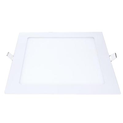 Painel Pop LED Plafon De Embutir 18W Quadrado 22cm Luz Amarela 3000K Bivolt Avant
