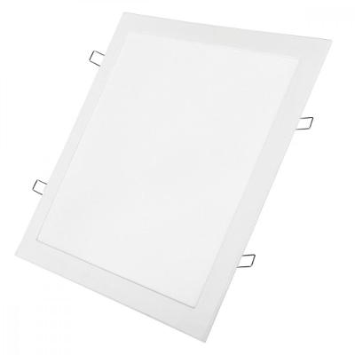 Painel Pop LED Plafon De Embutir 30W Quadrado 40cm Luz Amarela 3000K Bivolt Avant