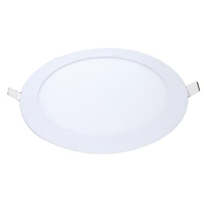Painel Pop LED Plafon De Embutir 18W Redondo 22cm Luz Amarela 3000K Bivolt Avant