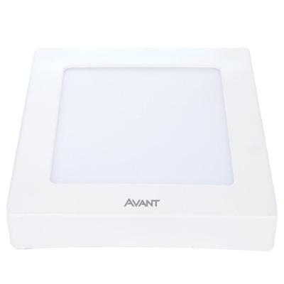 Painel Pop LED Plafon De Sobrepor 12W Quadrado 17cm Luz Branca 6500K Bivolt Avant