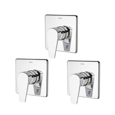 Kit 3 Acabamento Monocomando Para Chuveiro E Ducha Higiênica Lift 1/2" Cromada Docol