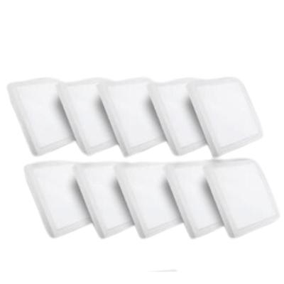 Kit 10 Painel Plafon Led De Sobrepor Quadrado 22cm 18w 6500k Bivolt Emissão De Luz Branca Avant