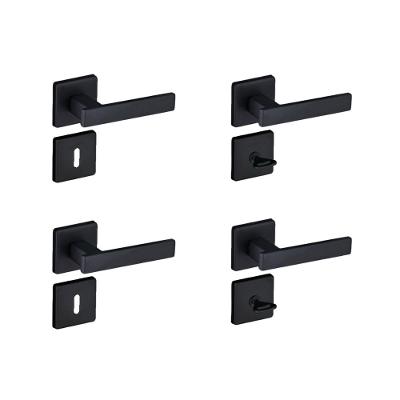 Kit 2 Fechaduras Interna e 2 WC Quad Concept Pado Preto