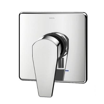 Kit 3 Acabamento Monocomando Para Chuveiro E Ducha Higiênica Base Deca Lift Cromada Docol