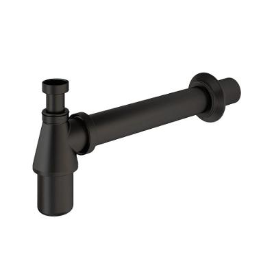 Sifão Para Lavatório 1x1.1/2" Preto Fosco Fani 