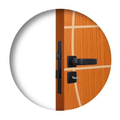 Fechadura Para Porta De Banheiro Roseta Firenze Preto Fosco MGM 40mm
