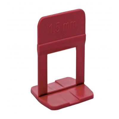 Espaçador Nivelador Caixa com 1000 Peças Slim Vermelho Cortag 1,5mm