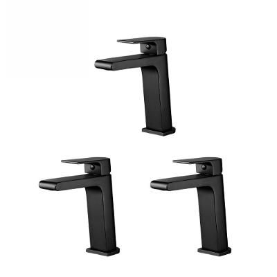 Kit 3 Misturador Monocomando Lav. Like BB Black Lorenzetti