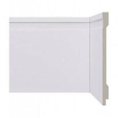Rodapé Santa Luzia De Poliestireno Branco Friso Lev152 150x2400mm