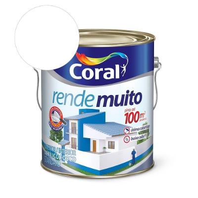 Tinta Acrílica Standard Rende Muito Branco 3.6L Coral 
