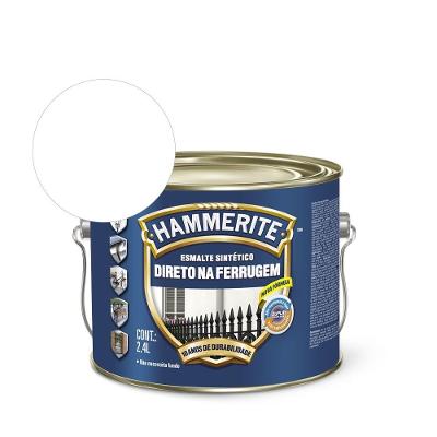 Esmalte Sintético Hammerite Brilhante Branco 2.4l Coral