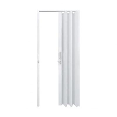 Porta Sanfonada De Pvc Branco Fortlev