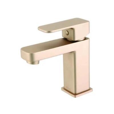 Monocomando Para Lavatório De Mesa 2875 52 Dourado Matte Meber