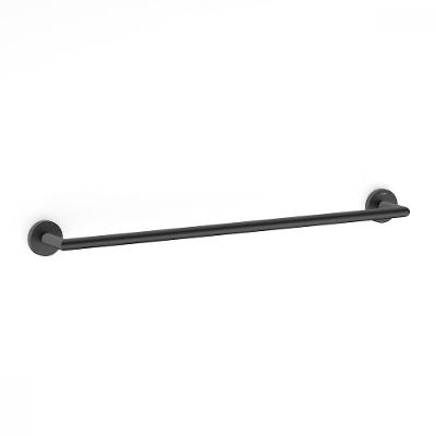 Toalheiro Barra N. City Preto Matte Celite 60cm