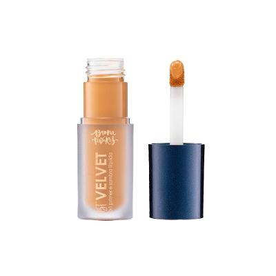 Bruna Tavares BT Velvet Sombra Líquida e Primer Matte Mustard 6ml