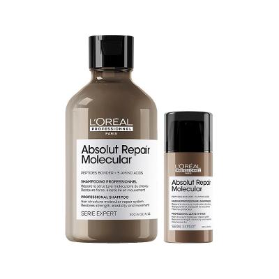 Kit L'Oréal Professionnel Absolut Repair Molecular – Shampoo 300ml e Leave-in 100ml