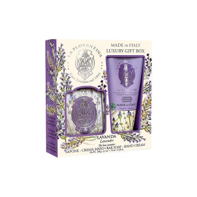 Kit La Florentina Small Lavanda - Creme para as Mãos 75ml e Sabonete em Barra 106g