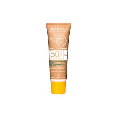 Bioderma Photoderm Nude Touch Mineral FPS 50+ Escuro Protetor Solar Facial Natural 40ml