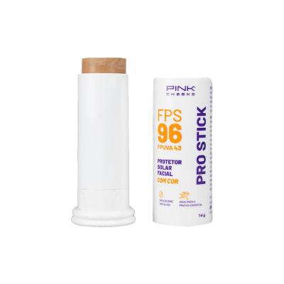 Pink Cheeks Pro Stick Prot Sol Fac com Cor FPS 96 PRO10 14g