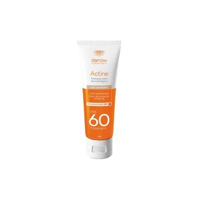 Darrow Actine Protetor Solar Facial FPS60 Cor Universal 40g