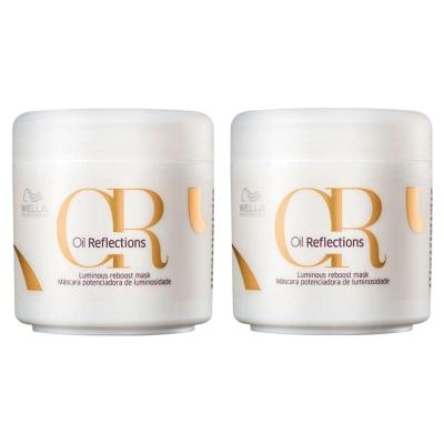Kit Wella Professionals Oil Reflections Máscara de Brilho 150ml - 2 Unidades