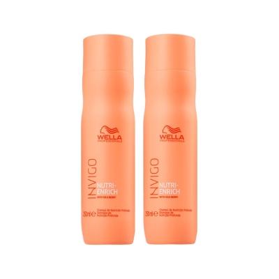 Kit Wella Professionals Invigo Nutri Enrich Shampoo 250ml - 2 Unidades