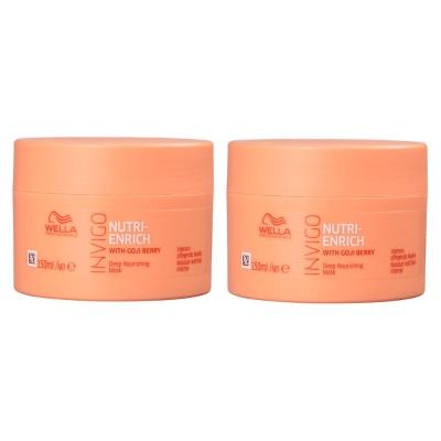 Kit Wella Professionals Invigo Nutri Enrich Máscara de Nutrição 250ml - 2 Unidades