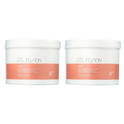 Kit Wella Professionals Fusion Máscara de Reparação 500ml - 2 Unidades