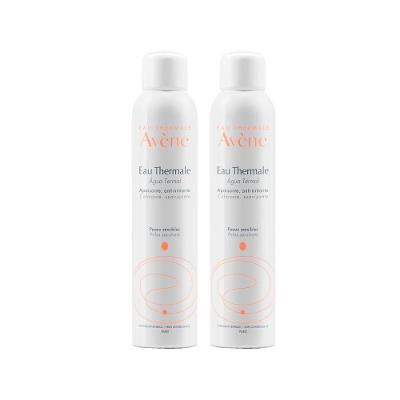 Kit Avène Água Termal Facial Calmante Eau Thermale 300 ml - 2 Unidades