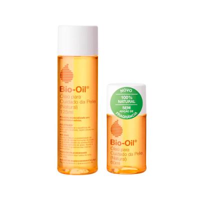 Kit Bio-Oil Cicatrizante - Óleo Corporal Natural 60ml e Óleo Corporal  Natural 125ml