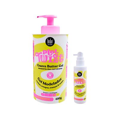 Kit Lola Cosmetics Plot Twist - Óleo Capilar 90ml e Gel Modelador 480g