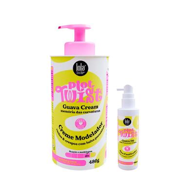 Kit Lola Cosmetics Plot Twist - Óleo Capilar 90ml e Creme Modelador 480g