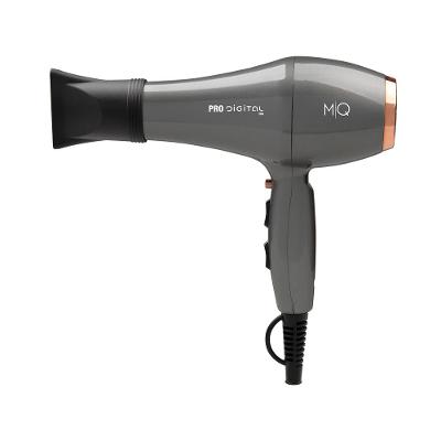 MQ Profissional Pro Digital Secador de Cabelo 2400W com 2 Velocidades Cinza 110V