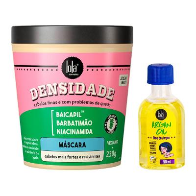 Kit Lola From Rio - Leave-In  Argan Oil  50ml + Máscara Densidade 230g