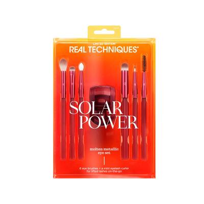 Kit Real Techniques Solar Power Molten Metallic Eye Set Pincéis 75G