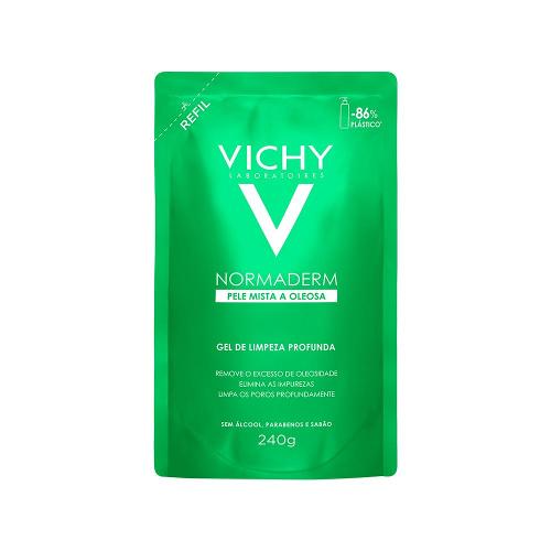 Vichy Normaderm Refil Gel De Limpeza Pele Mista E Oleosa 240g