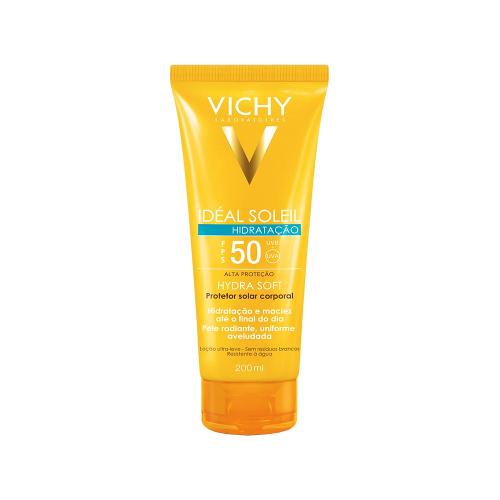Vichy Idéal Soleil Protetor Solar Hydrasoft FPS50 200ml