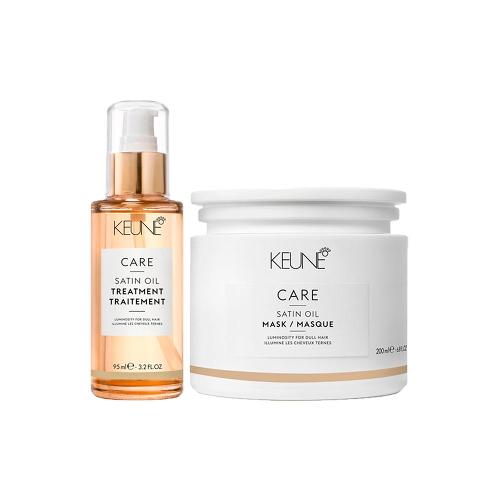 Kit Keune Satin Oil M- Máscara e Óleo