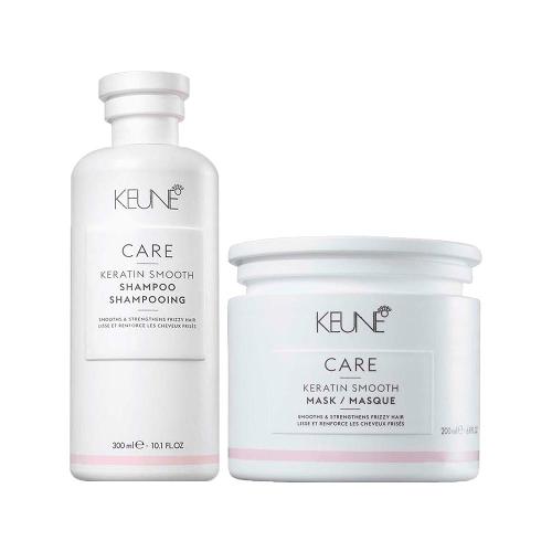 Kit Keune Keratin Smooth - Shampoo e Máscara 200ml