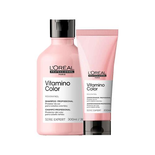 Kit L'Oréal Professionnel Serie Expert Vitamino Color - Shampoo e Condicionador 200ml