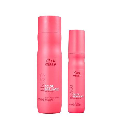 Kit Wella Professionals Invigo Color Brilliance - Shampoo e Leave-in