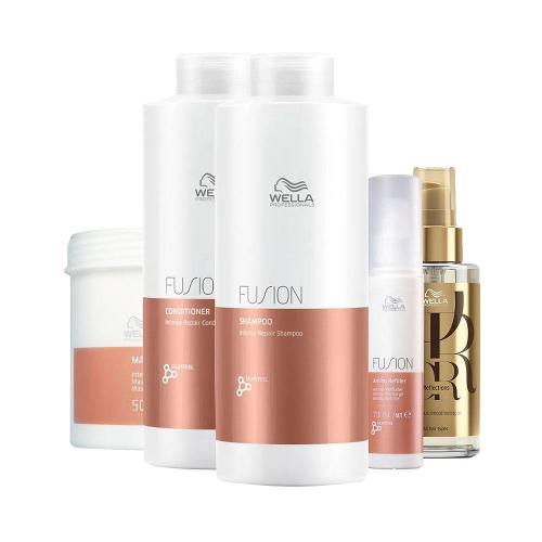 Kit Wella Professionals Fusion - 5 Produtos