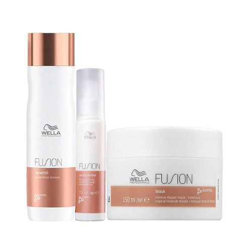 Kit Wella Professionals Fusion - Shampoo e Máscara e Tratamento