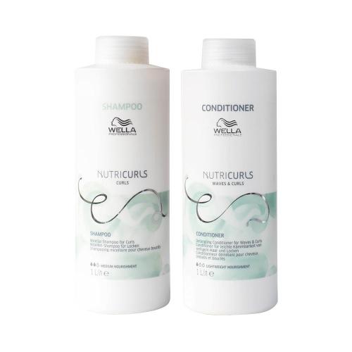 Kit Wella Professionals Nutricurls Profissional - Shampoo e Condicionador