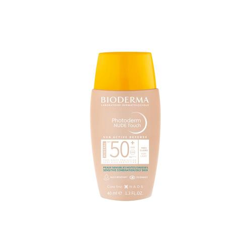 Bioderma Photoderm Nude Touch Protetor Solar Facial Matte FPS50+  Muito Claro 40ml