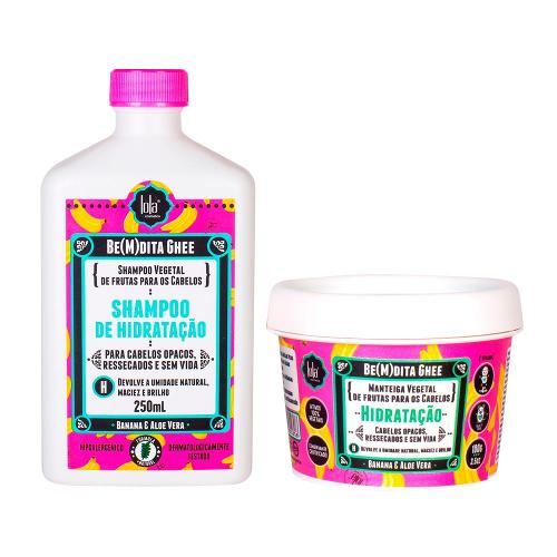 Kit Lola Cosmetics Hidratação Be(m)dita - Shampoo 250 e Máscara de Hidratação